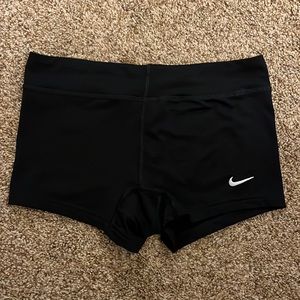 Black Nike spandex.